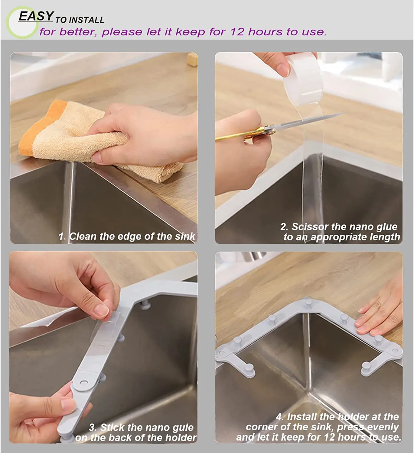 Kitchen Sink Filter Sets Leftover Sink Mesh Triangle Rack Strainer Bag Disposable Garbage Bag Triangle Drainage Rack