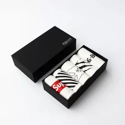 Оптовая цена, набор носков с мультяшным супергероем для мужчин и женщин, дизайнерские носки известного бренда с вышивкой sup, мужские и женские носки в коробке