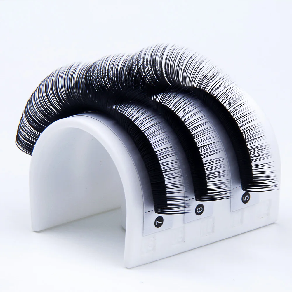 0.05 silk volume eyelash extensions cashmere soft ultra light weight mega volume eyelashes 3D fluffy wispy flare fan volume lash