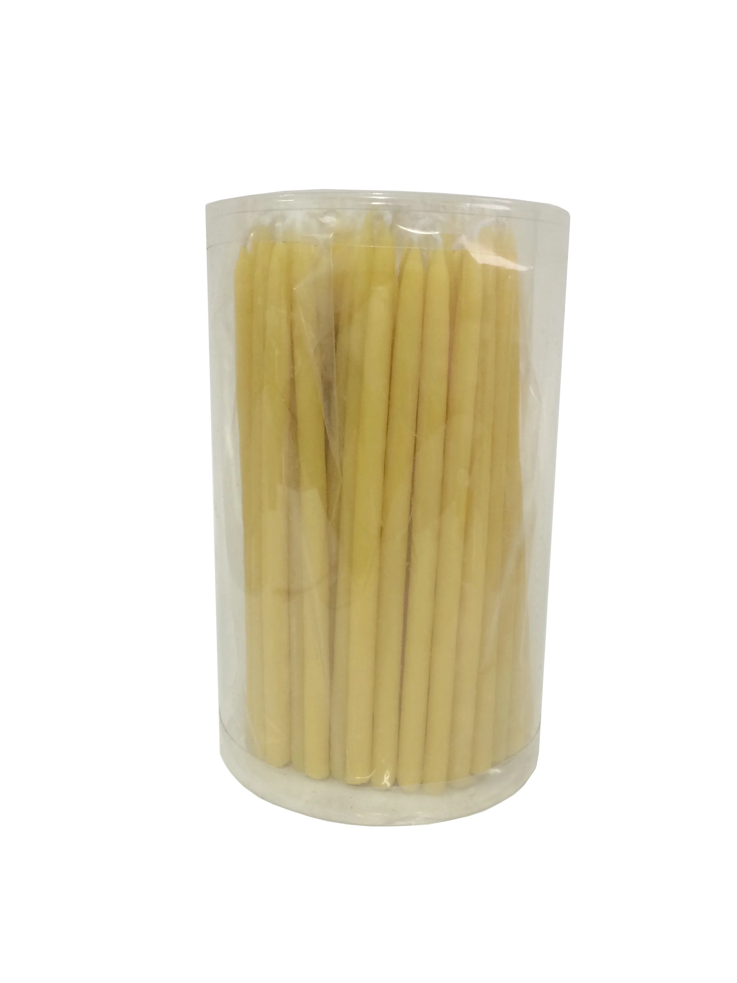 Wholesale customised natural 100% pure beeswax taper candle