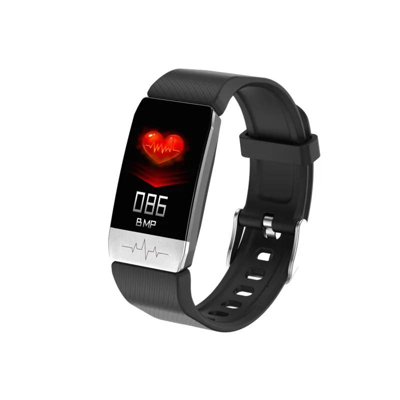 T1S  Smart Watch For Fitness Tracker Sport Health Smart Watches Fashion Temperature and Heart Rate Remote Controlfor Android