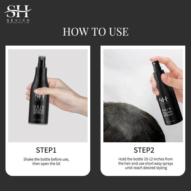 100ml Long Lasting Extra Strong Holding Edge Control Fluffy Hair Texture Styling Powder Sprays Products