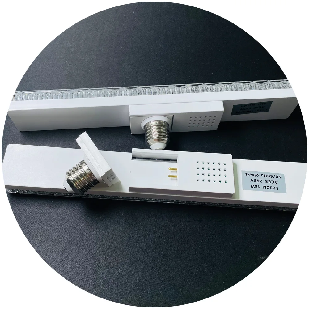 crystal par shape bulb ceiling lamp lighting fixture easy install bar e27 modern LED panel light for home decoration