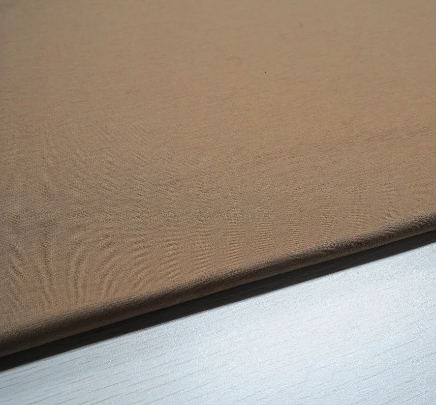 high quality 200gsm 60s cotton modal silk fabric double sided from knitted fabric manufacturer accepted custom made
