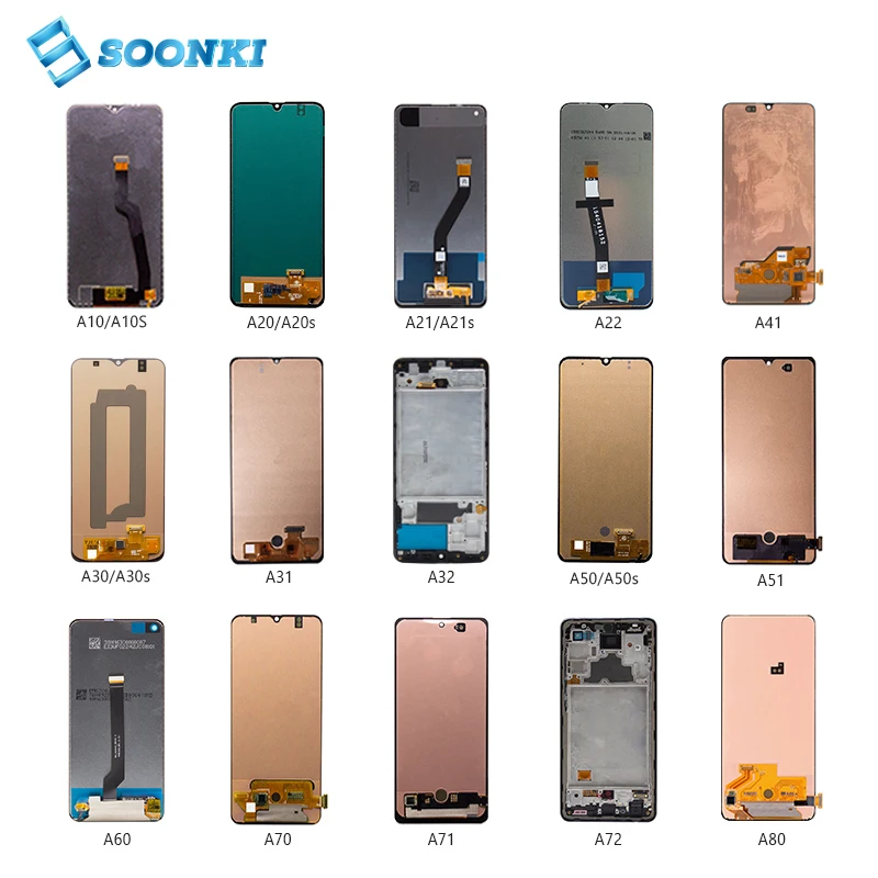 display for samsung galaxy A10 s A11 A12 A20 A22 A30s A50 A51 A70 A80 A90 z flip 3 lcd oled screen for Samsung z flip 3 display