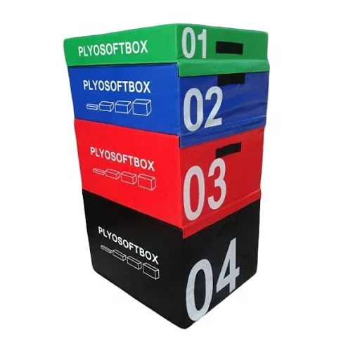Тренировочная коробка из Мягкого Пенопласта Plyo безопасная для фитнеса и физических упражнений