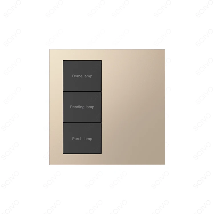 Настенный выключатель tuya zigbee для умного дома, не нейтральный, с пультом дистанционного управления, бытовая техника