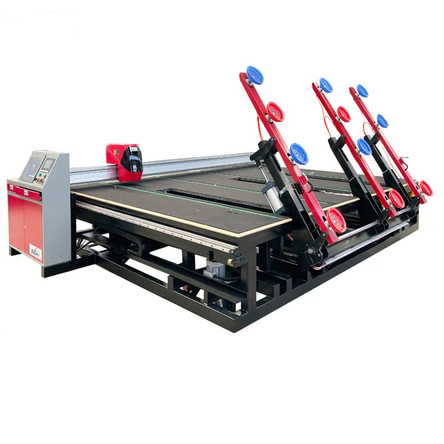 3 in 1 Integrated CNC Glass Cutting Machine With Italy Optima Software