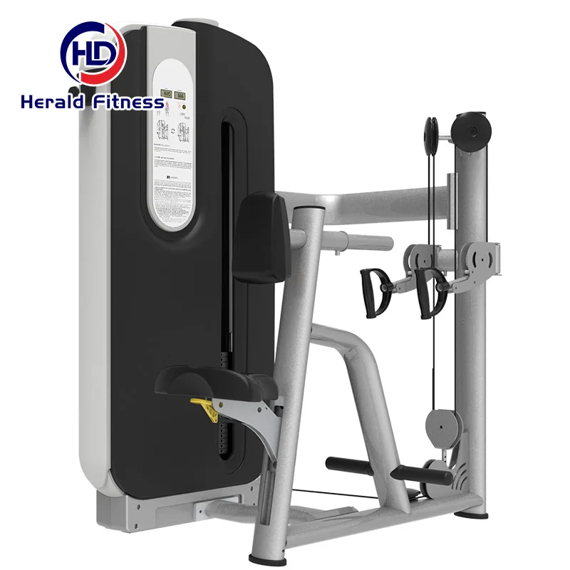 Premium Quality Commercial Pin Selection Ningjin Fitness Equipment Workout Two-Way Low Row With Free Logo Customization