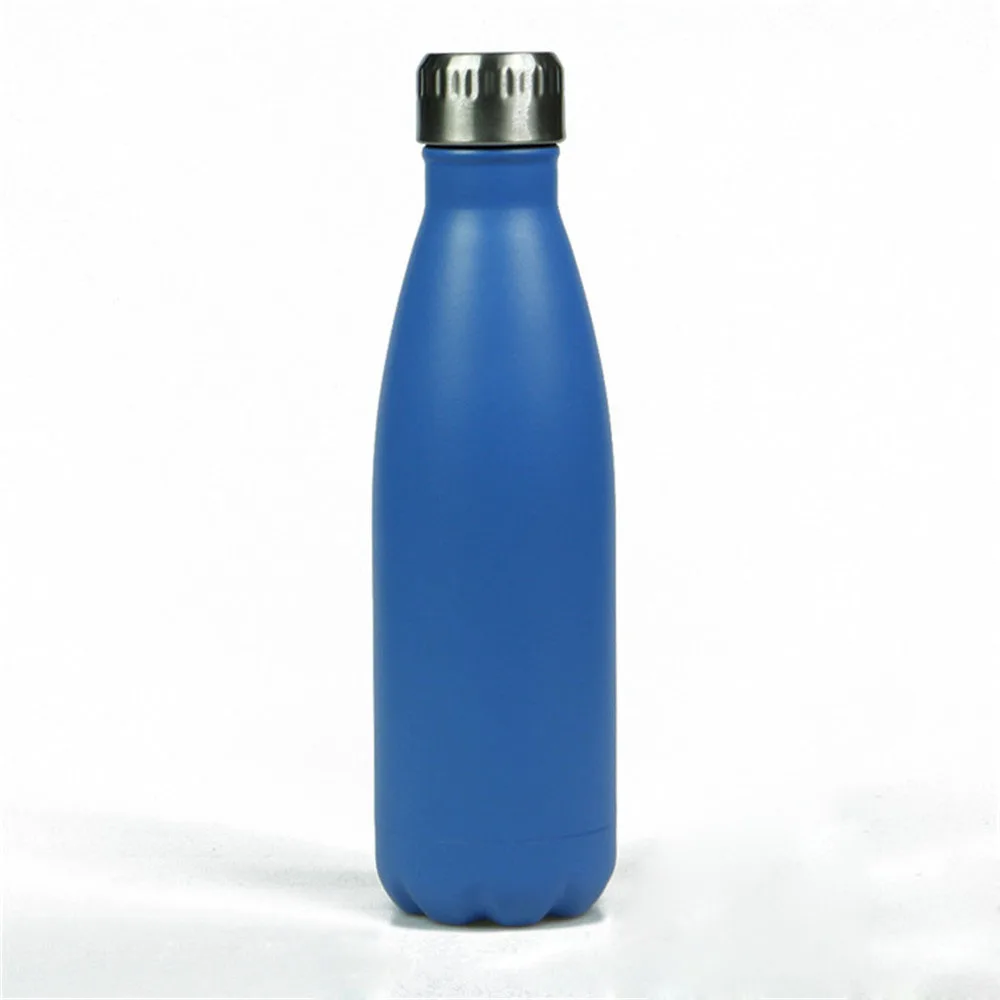 Factory Stocked 17oz 304 Stainless Steel Insulated Water Bottle 500ml Double Wall Cola Bottle