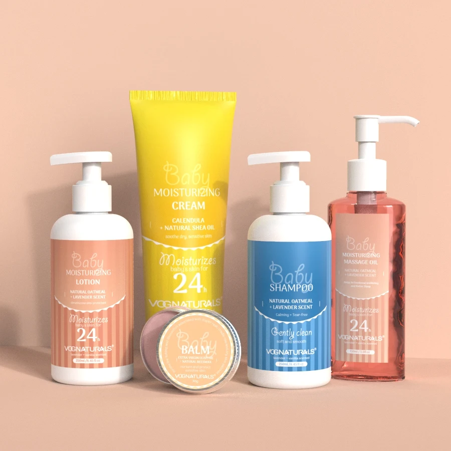 Фирменная торговая марка натуральные ингредиенты лосьон для тела крем бальзам губ шампунь массажное масло набор ухода за кожей