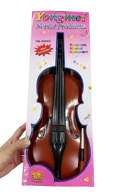 YM-9909G New Discount Sales  Fast Shipping Violin Electric Instrument Kids Violin Toy Violines 4/4