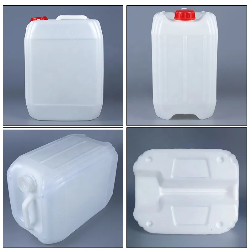  20 л пластиковый jerrycan HDPE литров контейнер для химической жидкости с винтовой крышкой кг барабан ведро