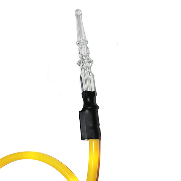 pvc egyptian hose hookah one time use shisha hookah hose silicone hookah hose