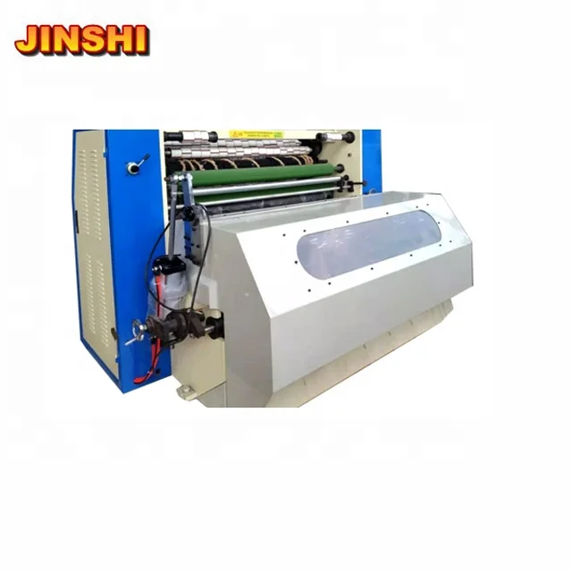 factory high speed plastic film slitting machine 1300mm self adhesive PVC PP film tape slitting machine (JINSHI company)
