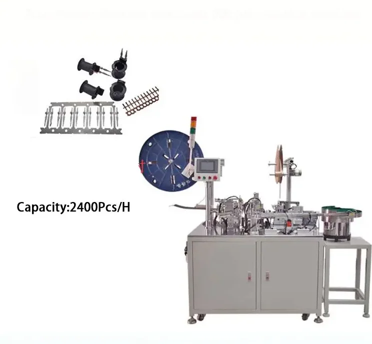 High quality easy operation transformer skeleton automatic PIN pin insertion machine electronic components assembly machine