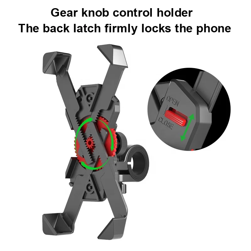 ODIER support customized ABS plastic motorcycle mobile phone holder universal/bike accessories