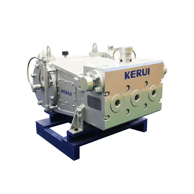 kerui tws600HP Diesel Oil filed  high pressure triplex plunger fracturing  pumps and  parts