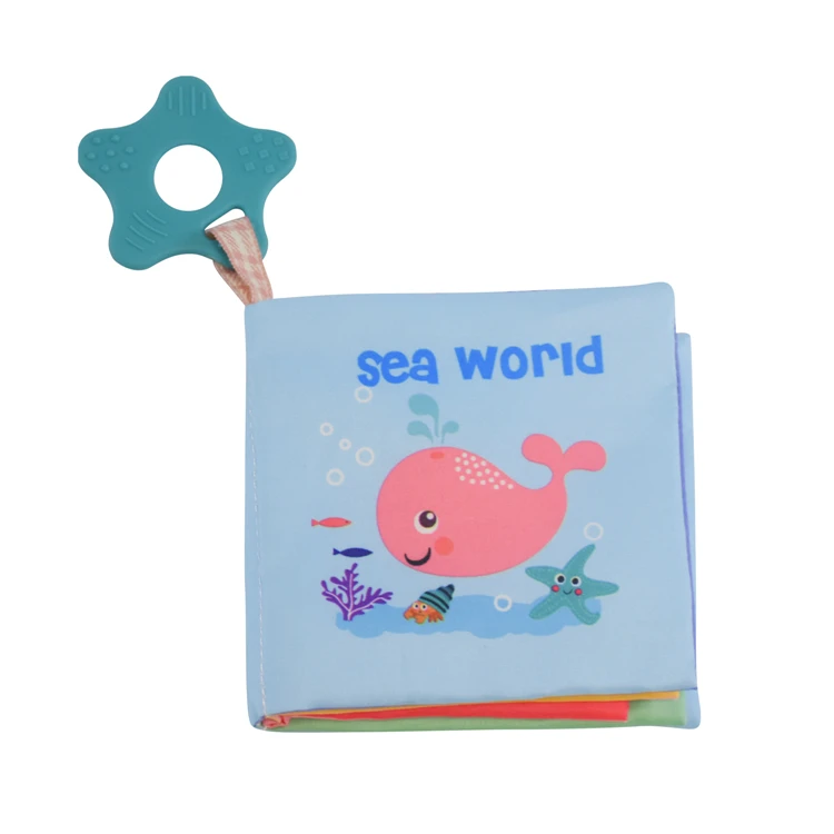 3d Soft Sensory Toys Baby Bedding Books Animal Educational Cloth Book