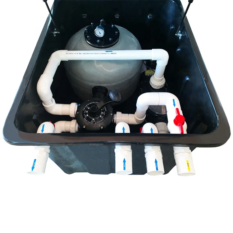 Topguy Embedded Intergrated Flitration System Automatic Flitration For Circulating Residential Swimming Pool