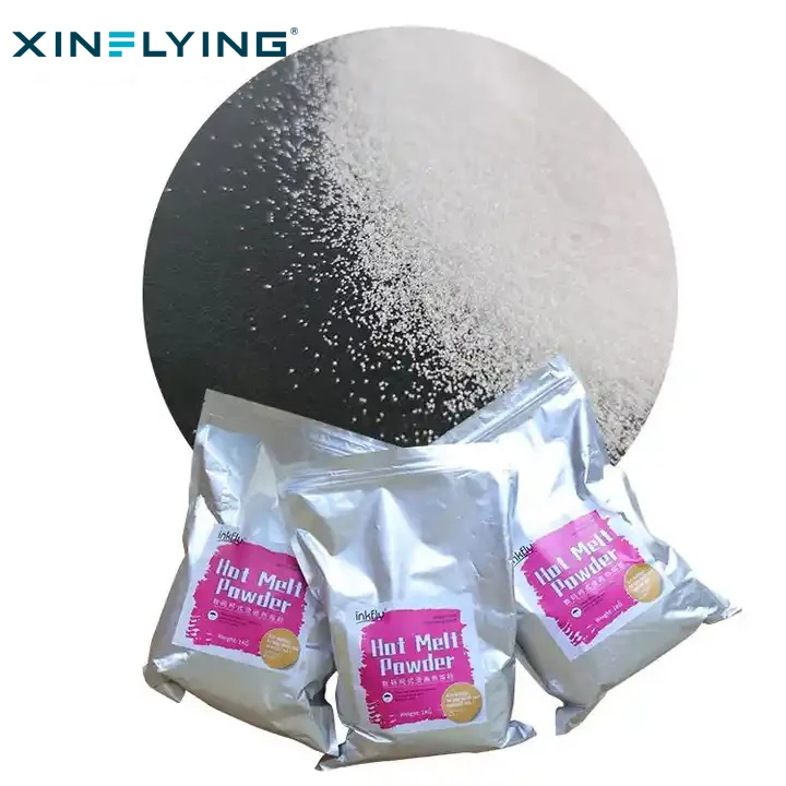 XinFlying USA Warehouse DTF Hot Melt Powder Adhesive Glue for T-shirt Printing DTF Printer Heat Transfer Printing Machine