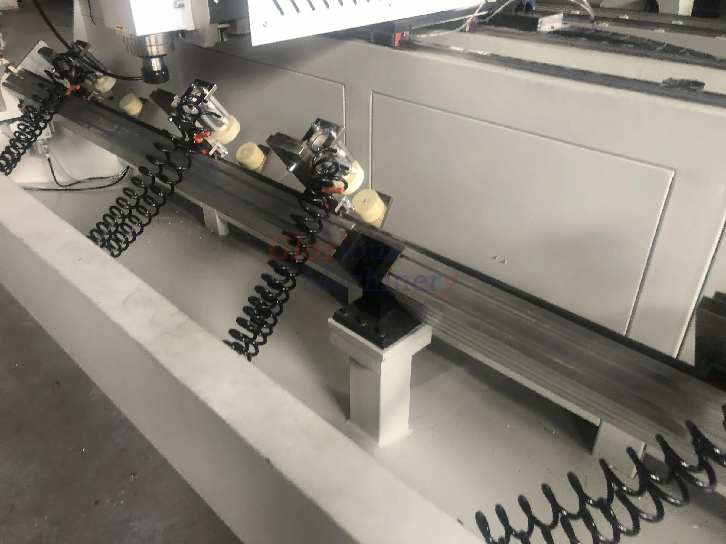 Aluminum Single Axis Spindle Router Machine Aluminium CNC Milling Machining