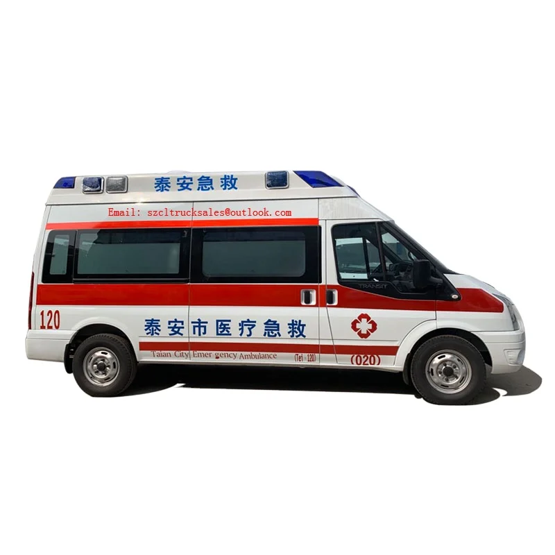 Medical Services Ambulance Car / Negative-Pressure Ambulance for Option