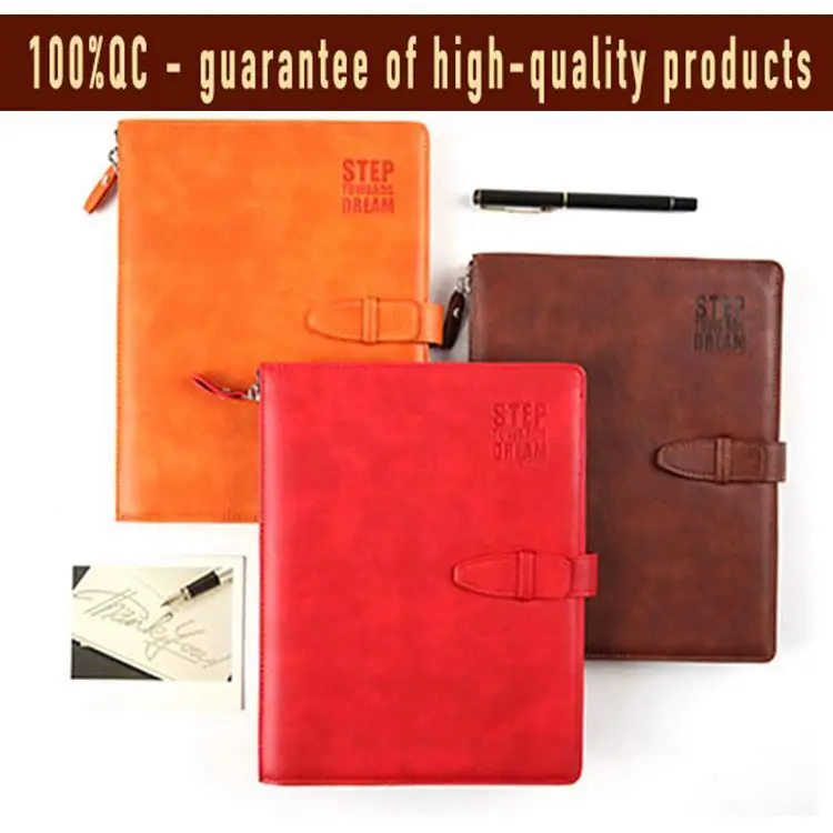 52gsm tractor mounted reaper binder book cover a4 size document holder leather portfolio