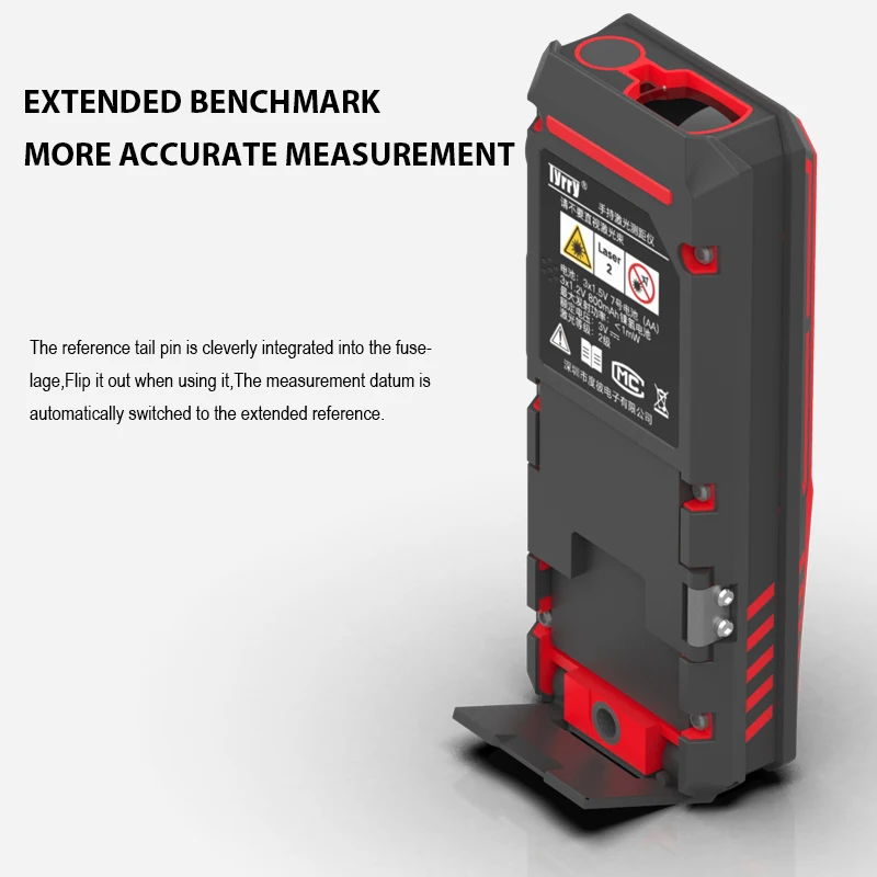 Factory OEM Handleld 40m 70m 100m 120m LCD Backlight Digital Rangefinder Tool Laser Distance Meter