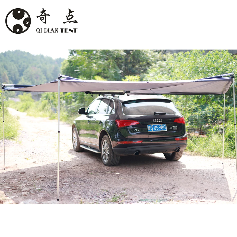 Strong Strength SUV Camping Awning Tent Foxwing Sector Awning Canvas/Oxford Fabric 2.5M Radius Large Size