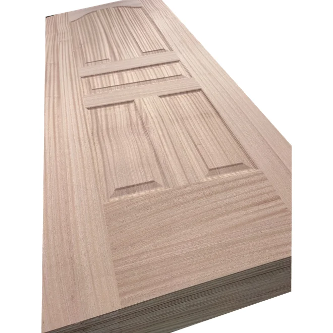 CONSMOS 3mm natural veneered HDF moulded door skin 2150mm length