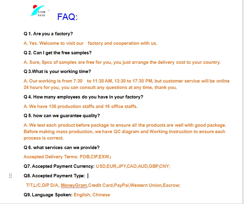 FAQ
