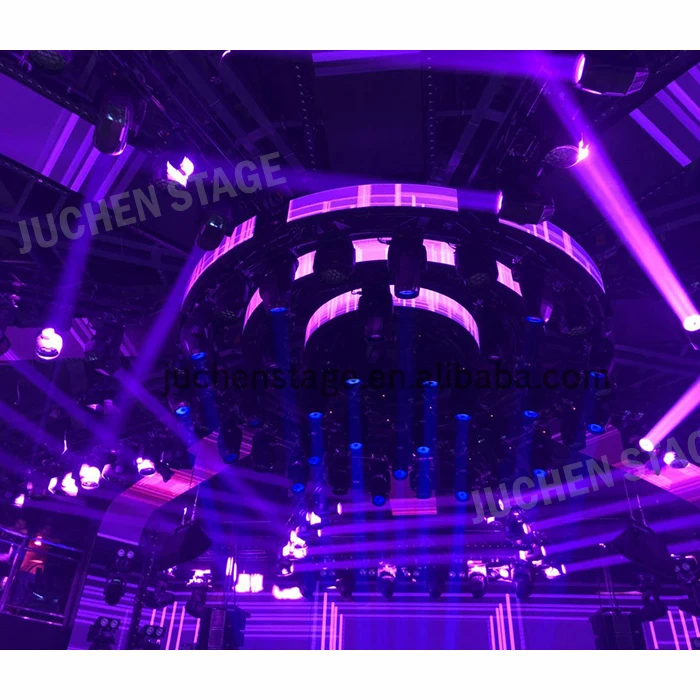 Fashion Show Circus Stage Equipment waterproof outdoor Rotating circular roof truss Lighting Truss