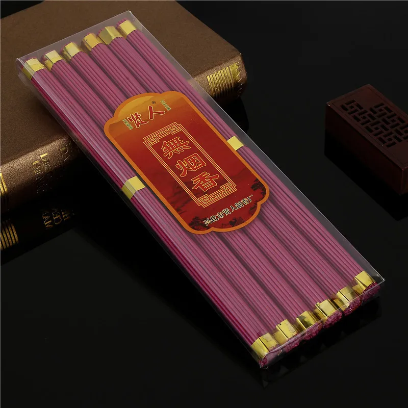 Manufacturer Supply Plastic Packaging Smokeless Incense Natural Agarwood Folk Crafts Zen Stick Incense
