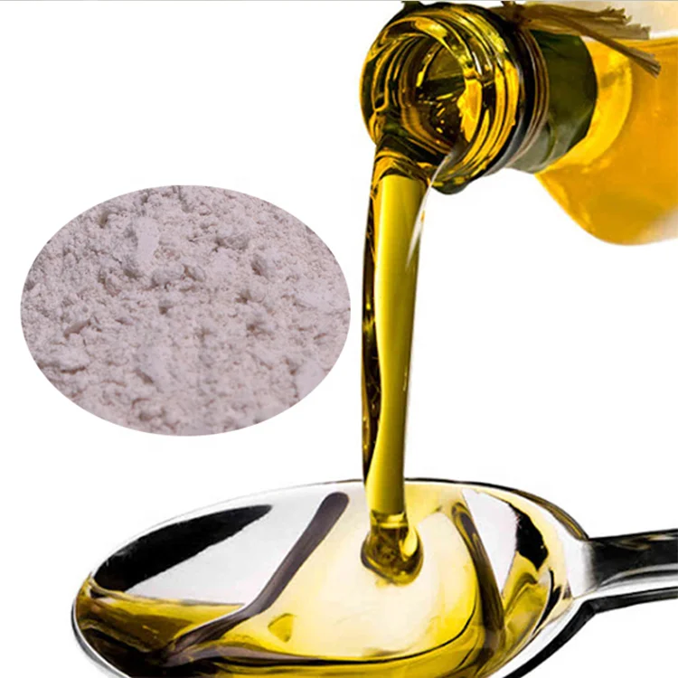 White activated bentonite bleaching earth clay powder food grade for fish palm soybean coconut cooking vegetable oil refining