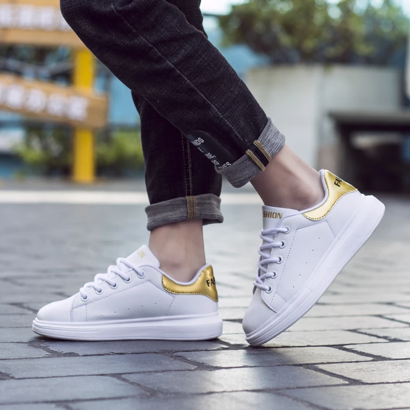 world-win Fashion Casual Sneaker Summer White Ladies Flat Shoes