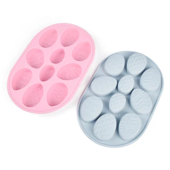 Custom LOGO Microwave Oven Safe Many Shapes Silicone Soap Mold Baking Tool Easter Egg Funny Cake Mold For Pudding