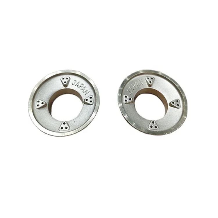 
Golden color iron copper material various specifications cooker cooktop steel gas burner parts 