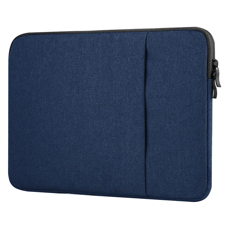 Laptop Sleeve Bag Compatible with 13-15 inch Laptop Notebook Computer, Canvas Pouch Case for MacBook Pro / Air