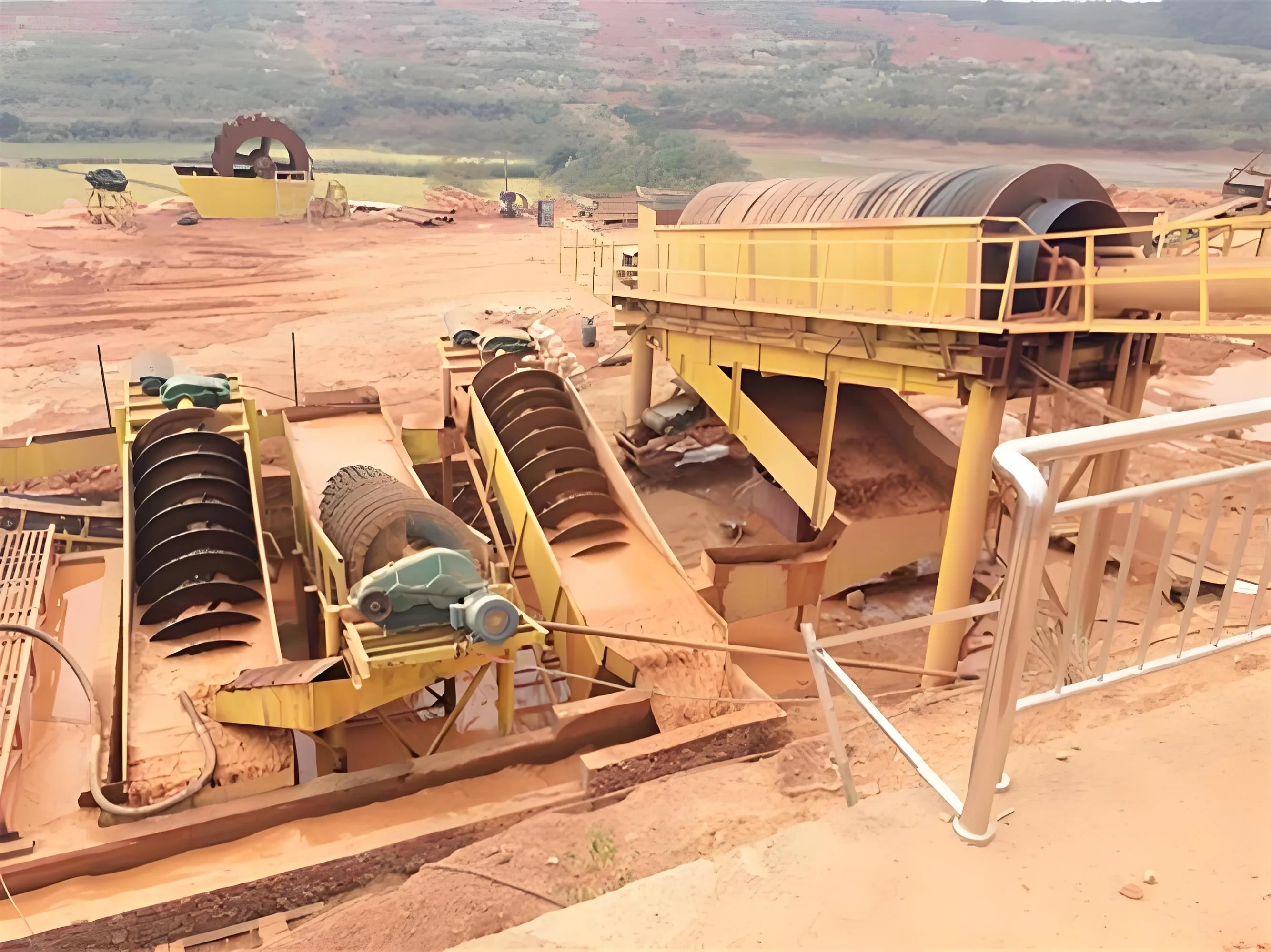 Small Energy Consumption High Efficiency And Favorable Price Sand Gravel Cleaning And Debris Removal Spiral Sand Washing Machine