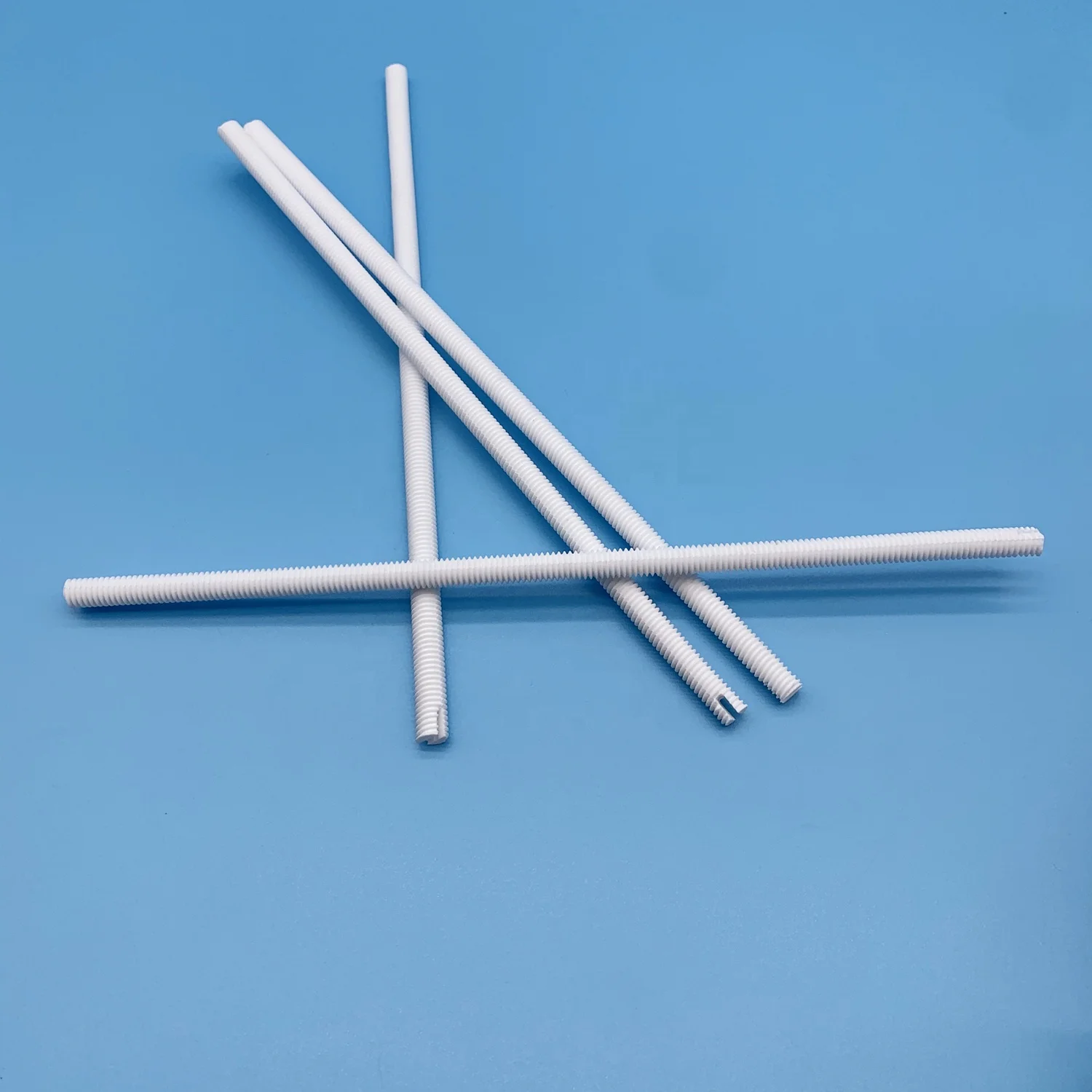 Wear-resistant Alumina Ceramic Screw Pipe Al2O3 Ceramic Tube