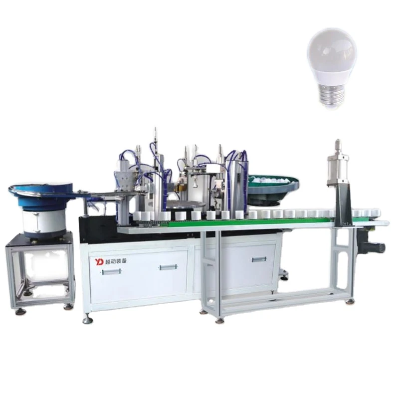 
yue dong facotry price led bulb press machine full Automatic Assembly Machine for led lamp 