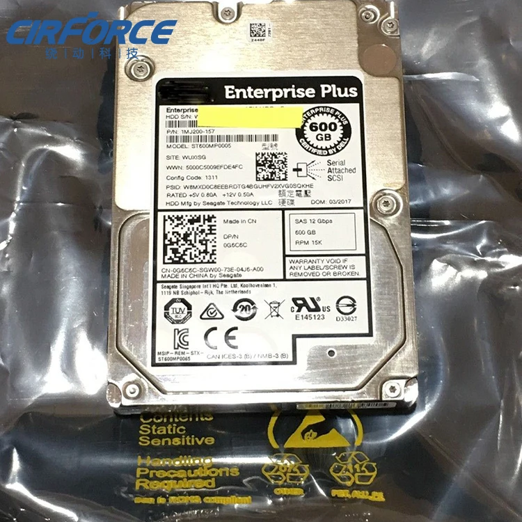 0g6c6c 600GB 15K 12G 2.5 inch SAS HDD (3.5IN CADDY)