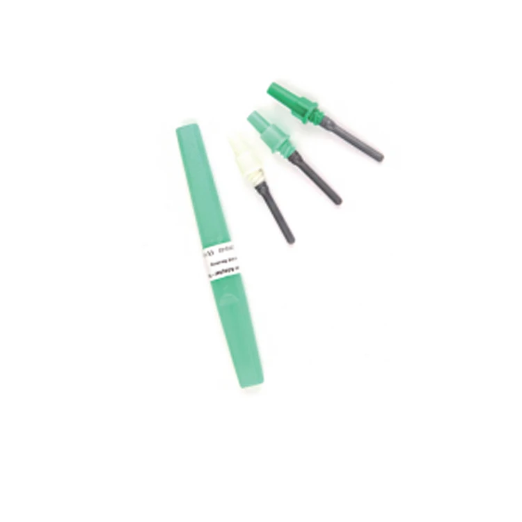 Green Luer Adapter  Needle For Blood Collection