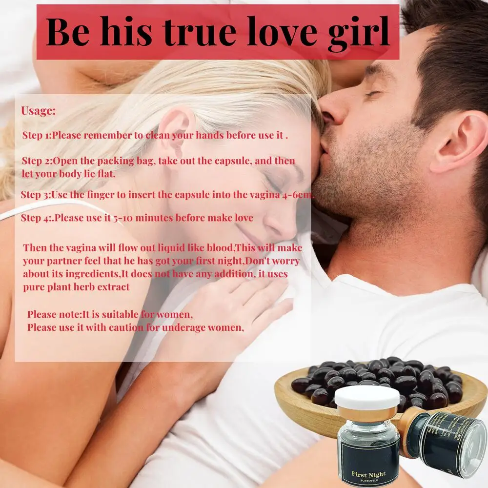 Yoni Vaginal care product artificial hymen fake virginity blood capsule