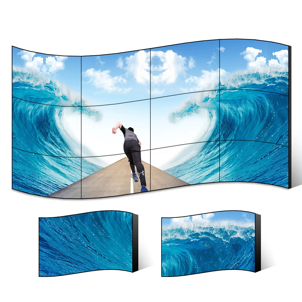 5x5 46 49 55 65 inch ultra narrow samsung lcd video wall