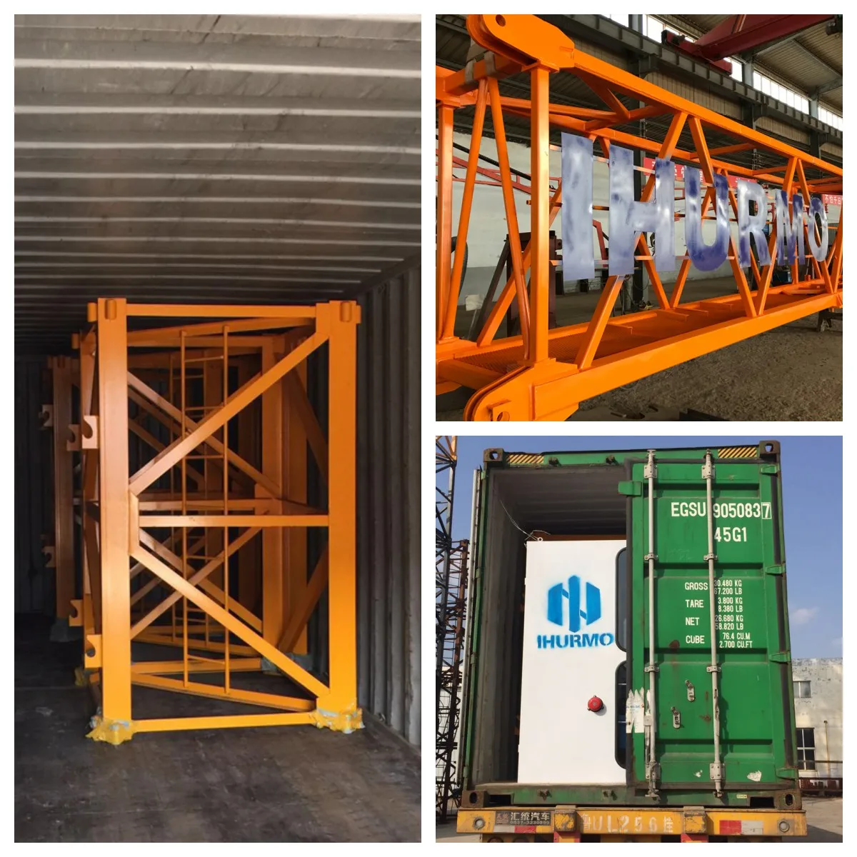 Factory direct sales 6T Tower crane QTZ63 (5610)