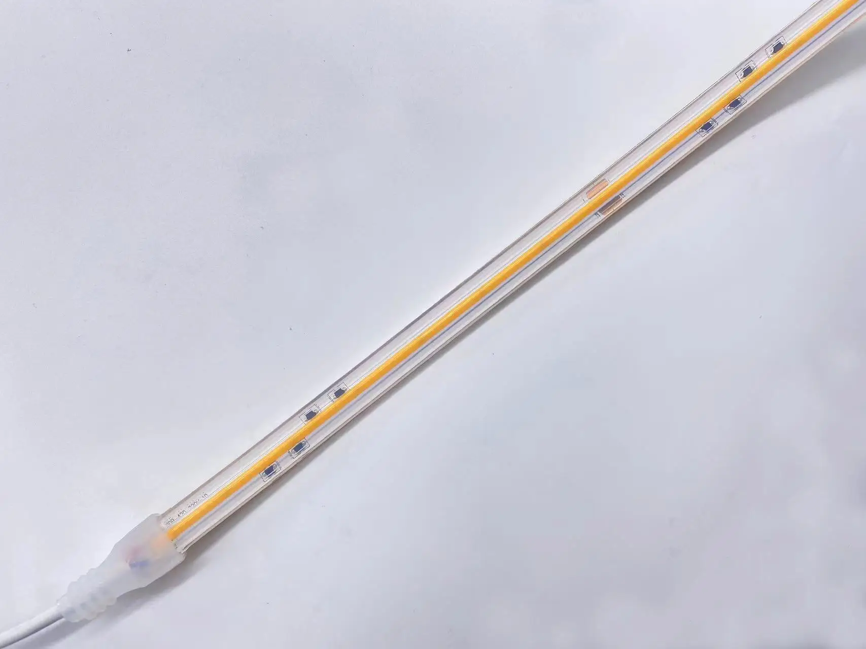 AC 110V 220V COB LED Strip High Bright Flexible FOB Light Bar Ribbon Warm Cool White IP67 Waterproof LED Tape