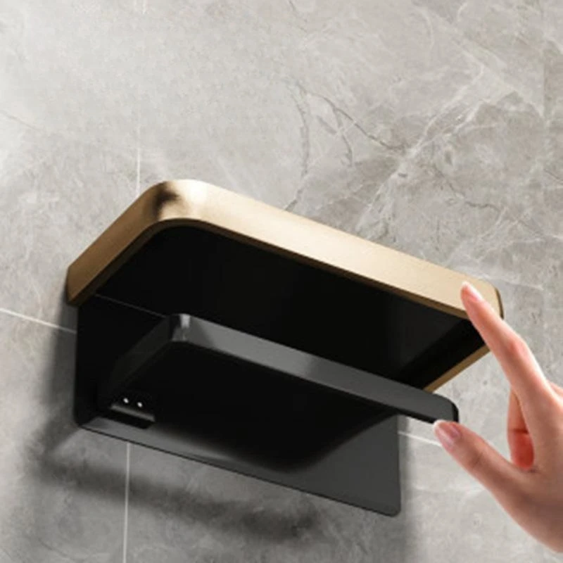 Wholesale customized paper towel box multi-function hole-free bathroom toilet paper towel holder toilet paper holder