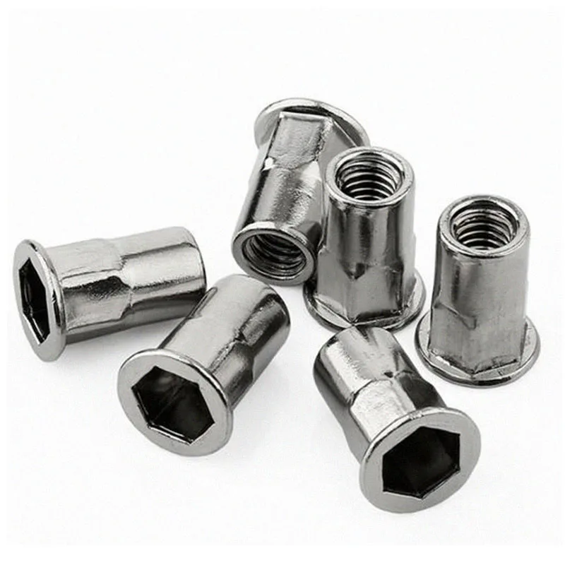 fastener factory sale engraving stainless steel monel rivet nut